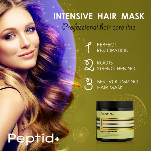 Intensīva matu maska ar rīcineļļu, makadāmijas un argana eļļu — изображение 5