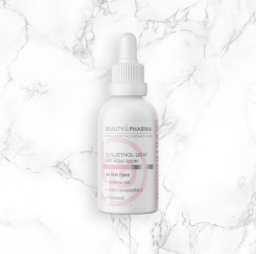 0.1% retinola vieglais anti-novecošanās serums