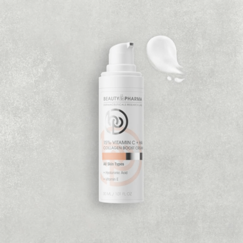 15% C vitamīns + HA - kolagēna pastiprinošs krēms