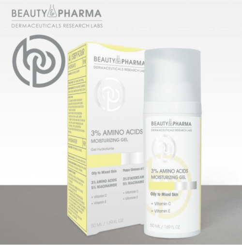 3% aminoskābju mitrinošs gēls