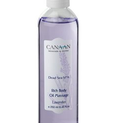 Bagātīga ķermeņa masāžas eļļa ar lavandas aromātu