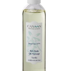 Bagātīga ķermeņa masāžas eļļa ar vaniļas aromātu