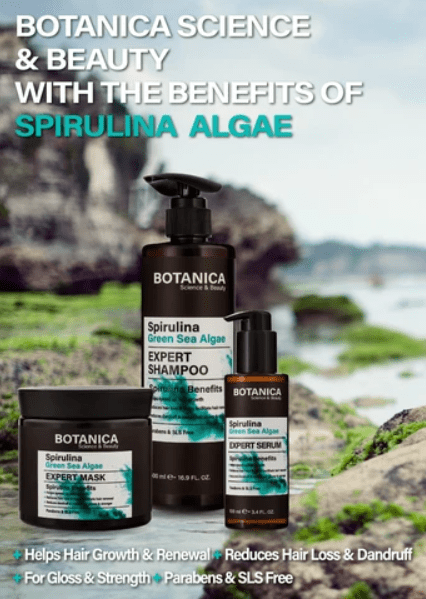 Kava Kava Komplekts pret matu izkrišanu ar jūras aļģu ekstraktu