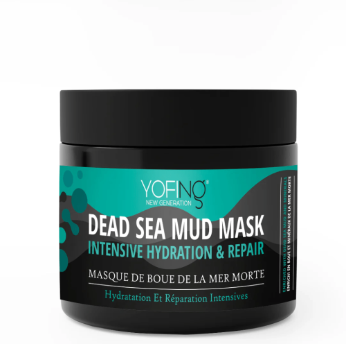 Nāves jūras dubļu matu maska