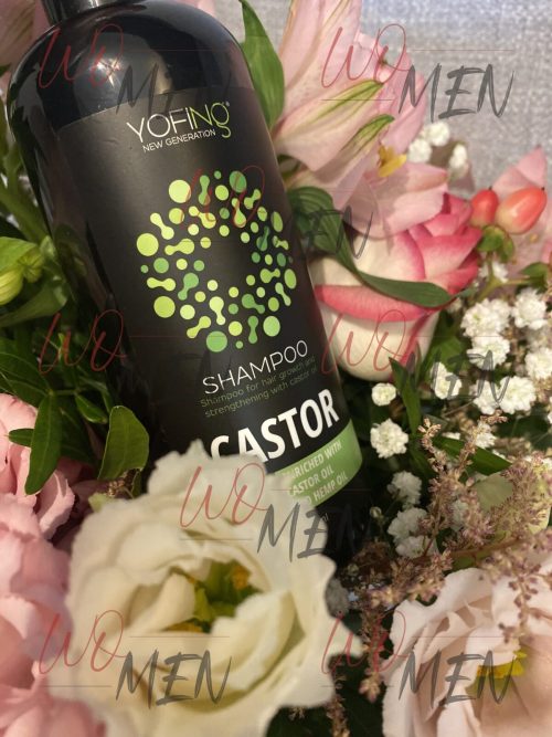 Barojošs šampūns ar riciņeļļu un kaņepju eļļu