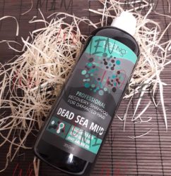 Dubļu šampūns bojātu matu atjaunošanai