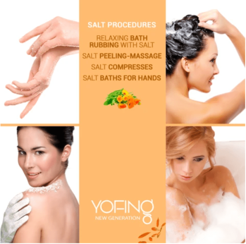 Nāves jūras sāls ar organisko klinģerīti