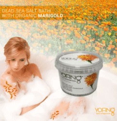 Nāves jūras sāls ar organisko klinģerīti