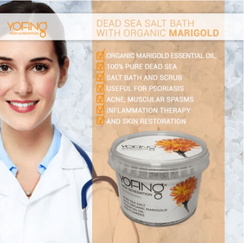 Nāves jūras sāls ar organisko klinģerīti