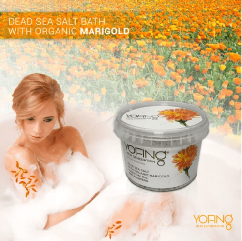 Nāves jūras sāls ar organisko klinģerīti