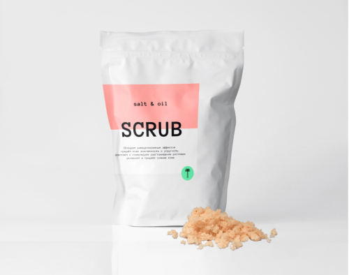 Dabīgs sāls skrubis