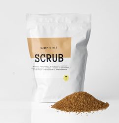 Dabīgs cukura skrubis