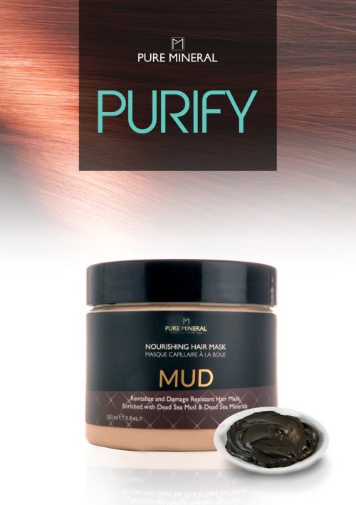 Nāves Jūras dubļu matu maska