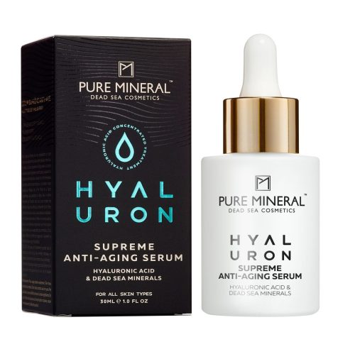 Pretnovecošanās serums ar hialuronskābi