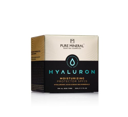 Mitrinošs aizsargkrēms SPF15 ar hialuronskābi