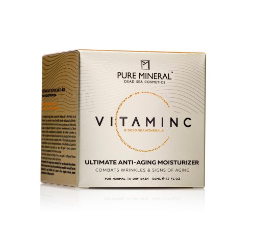 Īpašs pret-novecošanās mitrinātājs ar C vitamīnu