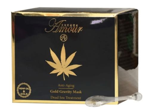 Hemp oil & gold magnētiskā maska ar Nāves Jūras minerāliem