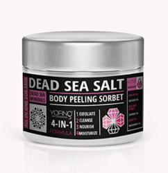 Ķermeņa pīlings ar Nāves Jūras sāli